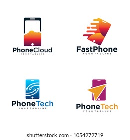 phone logo set
