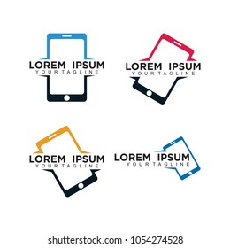 phone logo set
