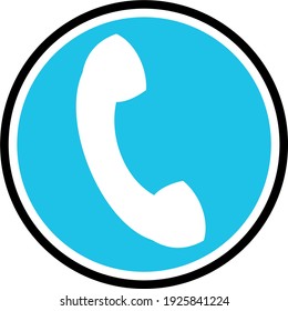 logotipo del teléfono en estilo de arte vectorial