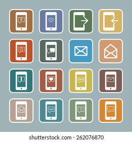Phone mail icons
