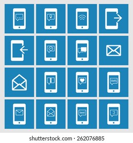 Phone mail icons