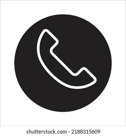plantilla de diseño de vectores del icono del menú principal del teléfono
