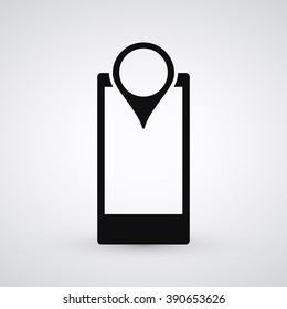 Phone and Marker Icon