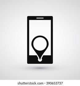 Phone and Marker Icon