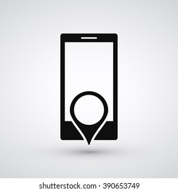 Phone and Marker Icon