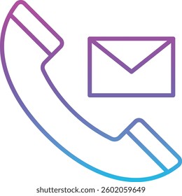 Phone Message vector icon. Can be used for printing, mobile and web applications.