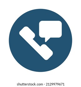 Phone message Vector icon which is suitable for commercial work and easily modify or edit it

