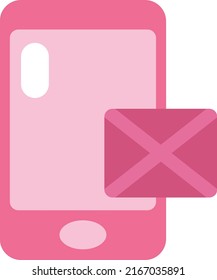 Telefonische Nachrichten, Illustration, Vektorgrafik auf weißem Hintergrund.