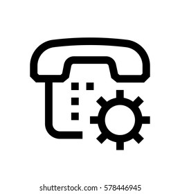 Phone mini line, icon, background and graphic. The icon is black and white, linear  flat, vector, pixel perfect, minimal, suitable for web and print. 