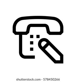 Phone mini line, icon, background and graphic. The icon is black and white, linear  flat, vector, pixel perfect, minimal, suitable for web and print. 