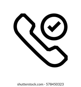 Phone mini line, icon, background and graphic. The icon is black and white, linear  flat, vector, pixel perfect, minimal, suitable for web and print. 
