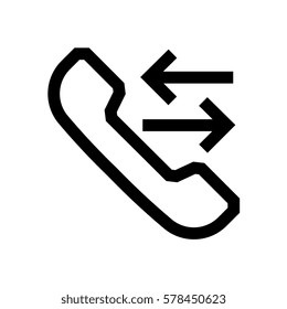 Phone mini line, icon, background and graphic. The icon is black and white, linear  flat, vector, pixel perfect, minimal, suitable for web and print. 