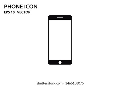 Phone mobile flat vector icon. Isolated phone cell button device design. Phone call handset illustration. Telephone vector isolated element for support, operator, service, web, site. Phone design