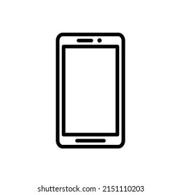 teléfono móvil nuevo icono simple vector