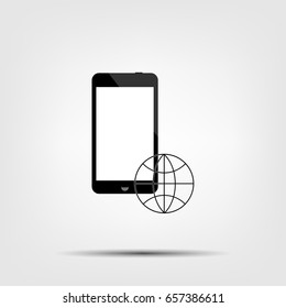 phone mobile qlobus icon