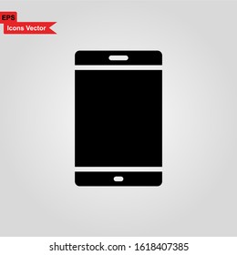 phone, mobile, smartphone icon vector illustration - premium vector
