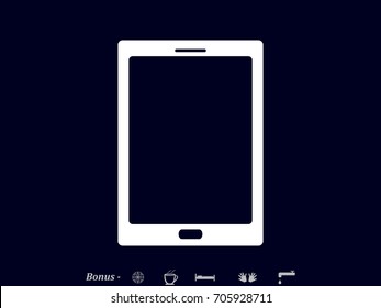 Phone mobile tablet, vector illustration eps10