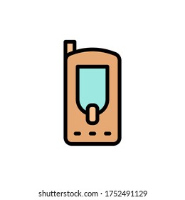 Phone, mobile, technology icon. Simple color with outline vector elements of communication icons for ui and ux, website or mobile application