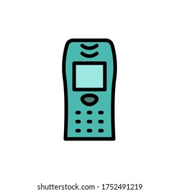 Phone, mobile, technology icon. Simple color with outline vector elements of communication icons for ui and ux, website or mobile application