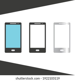 diseño de iconos vectoriales móviles