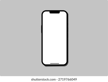 Phone Mockup Design Vector Smartphone Illustration