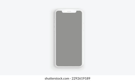 phone mockup with purple background