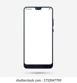 Telefon-Mockup-Vorlage.  Smartphone-Spockup