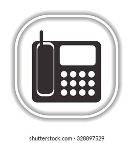 phone.  Modern design flat style icon