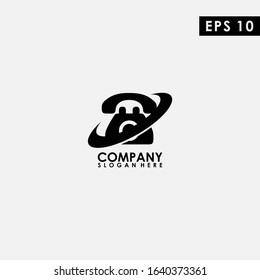 Phone Modern Logo Design Vector Template In Flat Style