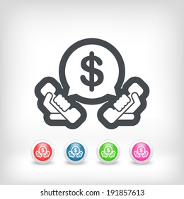 Phone and money