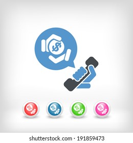 Phone and money