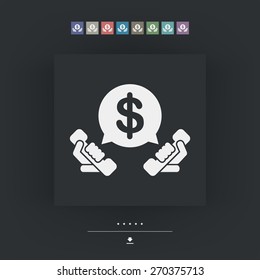Phone and money