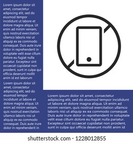 phone is not allowed vector icon 10 eps