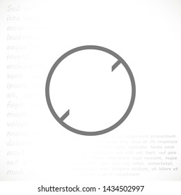 phone is not allowed vector icon 10 eps , Lorem ipsum Flat design