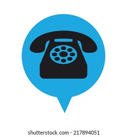 phone old design , vector illustration