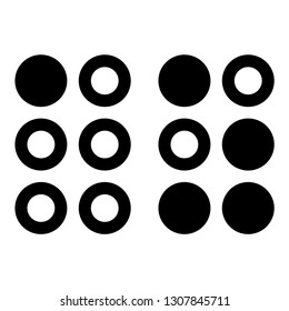 Phone password icon. Mobile secure sign
