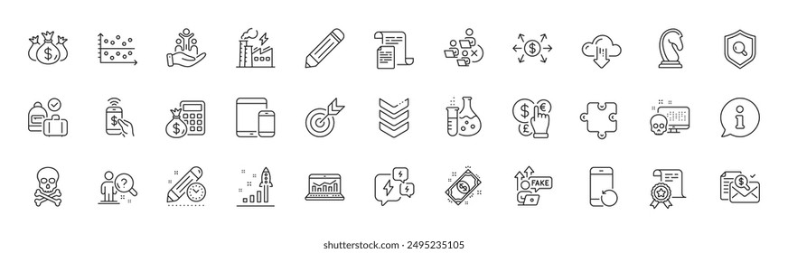 Phone payment, Payment and Inclusion line icons. Pack of Shoulder strap, Search employee, Development plan icon. Info, Check investment, Recovery phone pictogram. Project deadline. Line icons. Vector