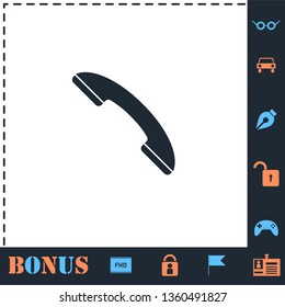 Phone. Perfect icon with bonus simple icons