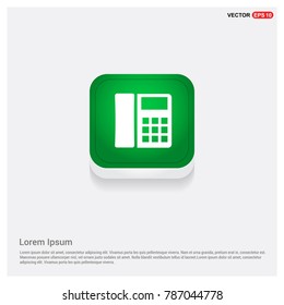 Phone pictogram icon