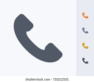 Phone Receiver - Carbon Icons. A professional, pixel-aligned icon. 