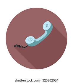 
Phone Receiver Colored Vector Illustration
