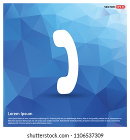 Phone receiver icon.