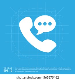 Phone receiver icon.