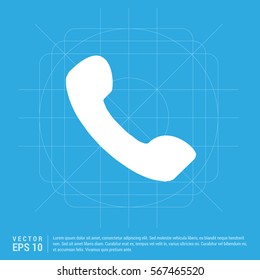 Phone receiver icon.