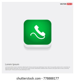 Phone receiver icon.