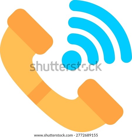 Phone Receiver New Creative Icon Design Vector