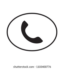 Phone Receiver rounded icon