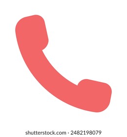 Teléfono, receptor, diseño del Vector del teléfono, ícono perfecto del pixel