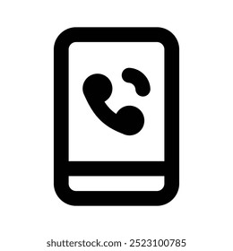 Phone, receiver, telephone vector design, pixel perfect icon