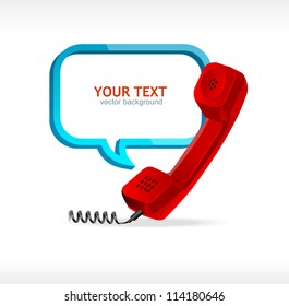 phone receiver as text box